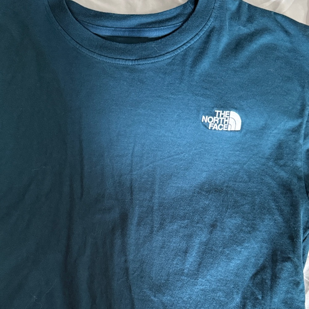 The North Face Men's Teal Short Sleeve Tee